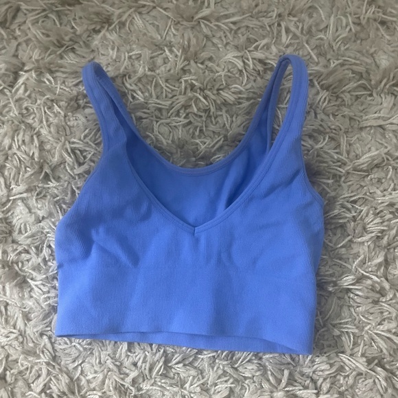 blue crop top - Picture 2 of 4